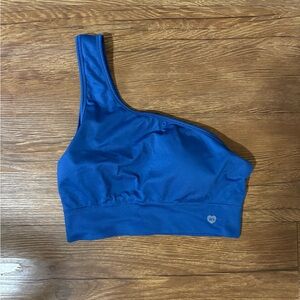 Wildfox Blue One Shoulder Bra